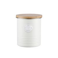 Frasco De Acero Inoxidable Blanco Para Azúcar 1 Lt - Typhoon