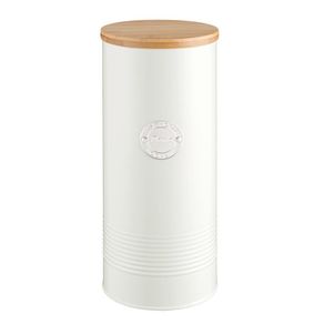 Frasco De Acero Inoxidable Blanco Para Pastas 2.5 Lts - Typhoon