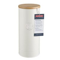 Frasco De Acero Inoxidable Blanco Para Pastas 2.5 Lts - Typhoon
