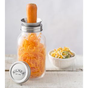 Frasco De Vidrio Con Espiralizador 1 Lt - Kilner