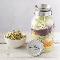Frasco De Vidrio Con Espiralizador 1 Lt - Kilner