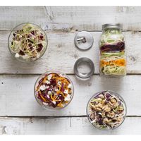 Frasco De Vidrio Con Espiralizador 1 Lt - Kilner