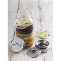 Frasco De Vidrio Con Espiralizador 1 Lt - Kilner