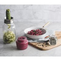 Frasco De Vidrio Con Espiralizador 1 Lt - Kilner