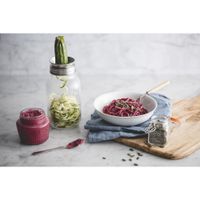 Frasco De Vidrio Con Espiralizador 1 Lt - Kilner
