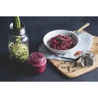 Frasco De Vidrio Con Espiralizador 1 Lt - Kilner