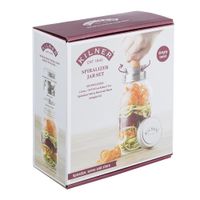 Frasco De Vidrio Con Espiralizador 1 Lt - Kilner