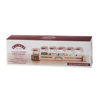 Set De 6 Especieros De Vidrio Con Clip 70 Ml - Kilner