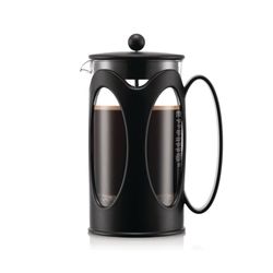 Cafetera Press Negra Y Transparente Capacidad Para 8 Tazas - Bodum