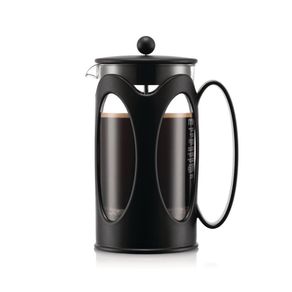 Cafetera Press Negra Y Transparente Capacidad Para 8 Tazas - Bodum