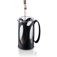 Cafetera Press Negra Y Transparente Capacidad Para 8 Tazas - Bodum