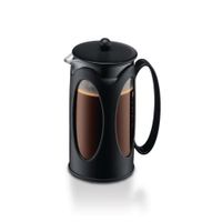 Cafetera Press Negra Y Transparente Capacidad Para 8 Tazas - Bodum
