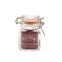 Frasco De Vidrio Cuadrado Con Clip 70 Ml - Kilner