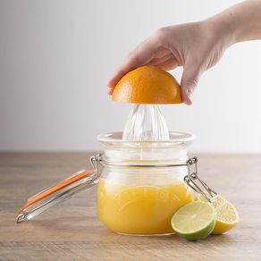 Juego Exprimidor De Cítricos Frasco De Vidrio 0.5 Lt  - Kilner