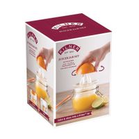 Juego Exprimidor De Cítricos Frasco De Vidrio 0.5 Lt  - Kilner