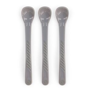 Set De 3 Cucharas Gris Para Niños - Twistshake