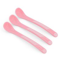Set De 3 Cucharas Rosadas Para Niños - Twistshake