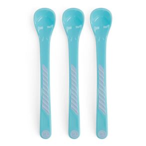 Set De 3 Cucharas Celestes Para Niños - Twistshake