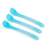 Set De 3 Cucharas Celestes Para Niños - Twistshake