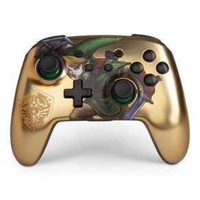 Control Inalámbrico Diseño Link Gold Para Consola Switch - Nintendo