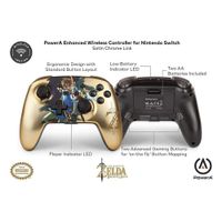 Control Inalámbrico Diseño Link Gold Para Consola Switch - Nintendo