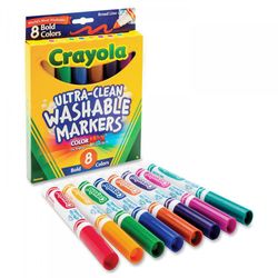 Caja-De-Marcadores-Lavables-Multicolores-8-Unidades---Crayola