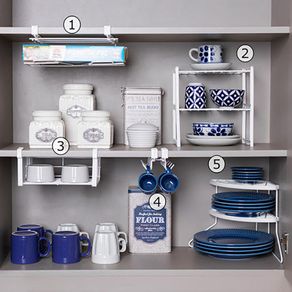 Kit De 5 Pzas Organizador Para Cocina - Metalt
