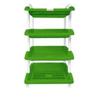 Cesta Modular De 4 Niveles 38X51X101 Cm - Plastimás Varios Colores