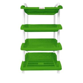 Cesta Modular De 4 Niveles 38X51X101 Cm - Plastimás Varios Colores