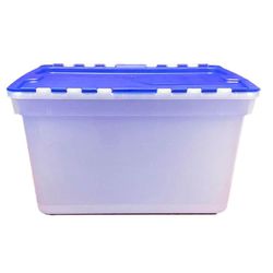 Caja Multiusos Industrial Transparente De 40 Lts - Sparta