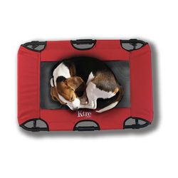 Cama Para Perros Mediana Roja Tipo Catre 76X51X17 Cm - K-tre