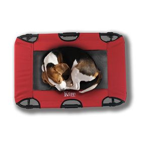 Cama Para Perros Mediana Roja Tipo Catre 76X51X17 Cm - K-tre