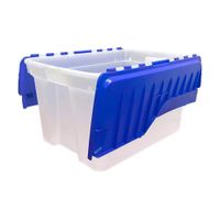 Caja Multiusos Industrial Transparente De 40 Lts - Sparta