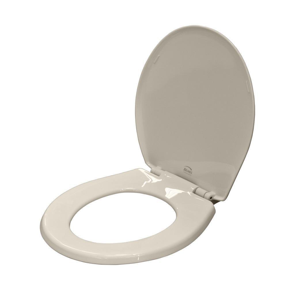 Asiento para Inodoro Redondo con Cierre Lento - Varios Colores Bone