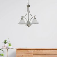 Lámpara De Techo De 2 Luces Base E27 De 60W - Zlumini