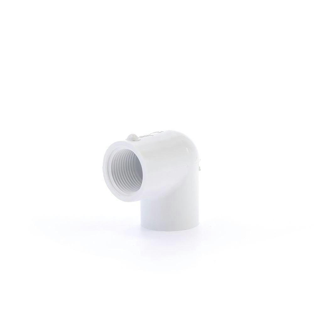 Codo 90° de PVC de 1 1/2 Plg con Rosca