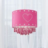 Lámpara Colgante Corazón Rosada 40W - Z