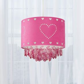 Lámpara Colgante Corazón Rosada 40W - Z