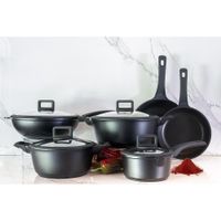 Batería De Cocina Antiadherente De Aluminio Fundido 10 Pzas - Picca