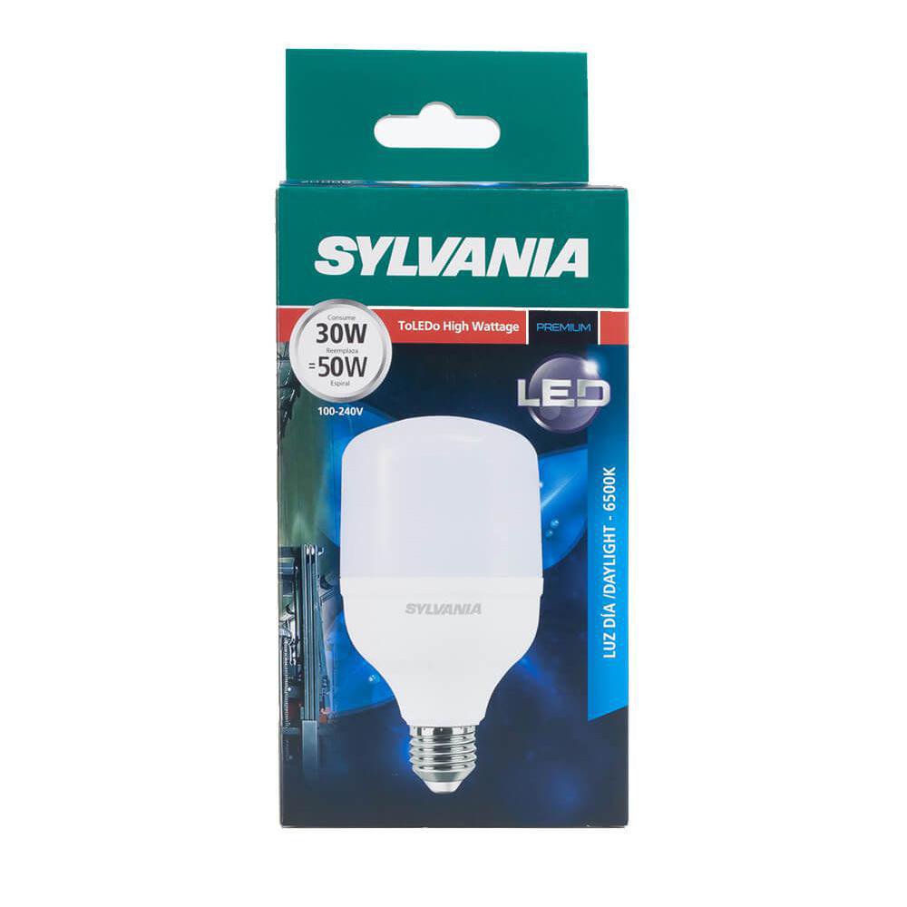 Bombilla Led Alta Potencia Luz De Día Base E27 30W - Sylvania - Cemacogt