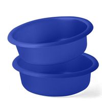 Set De 2 Palanganas Petit Azul - Guateplast