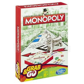 Juego Grab & Go Monopoly - Hasbro Gaming