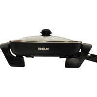 Sartén Eléctrico Antiadherente Con Tapadera De Vidrio 1300W - Rca