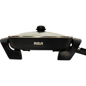Sartén Eléctrico Antiadherente Con Tapadera De Vidrio 1300W - Rca