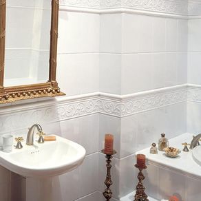Azulejo Esmaltado Astratto Blanco 20X30 Cm - Interceramic