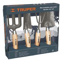 Juego De Herramientas Para Jardinería 4 Pzas - Truper