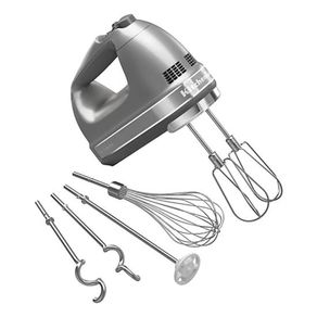 Batidora De Mano Digital 9 Velocidades Plateada 145W - Kitchenaid