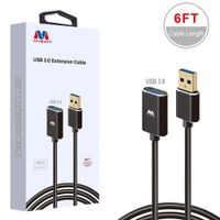 Cable De Extensión Usb 3.0 De Alta Velocidad 6 Pies - Maybat