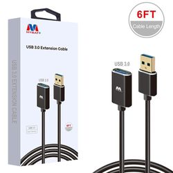 Cable De Extensión Usb 3.0 De Alta Velocidad 6 Pies - Maybat