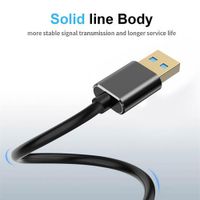 Cable De Extensión Usb 3.0 De Alta Velocidad 6 Pies - Maybat